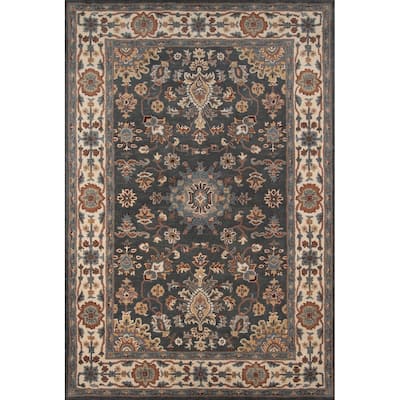 Momeni Tudor Hand Tufted Wool Traditional Area Rug
