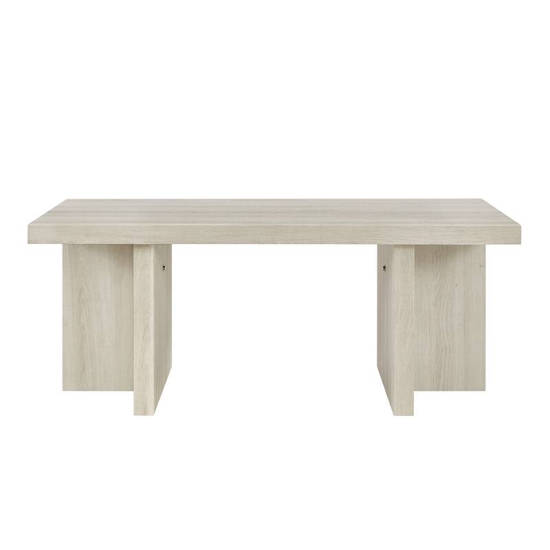 Roundhill Furniture Mchome 3-Piece Coffee Table Set, Coffee Table and Two End Tables