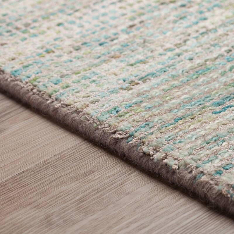 Addison Mission Multi Solid Tone Wool Blend Area Rug