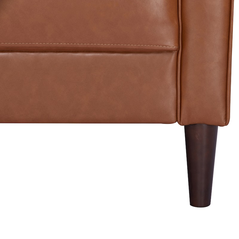 Artdeco Home Anza Faux Leather Arm Chair