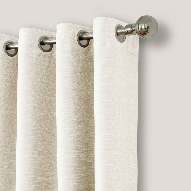 Elrene Brooke Blackout Window Curtain Panel