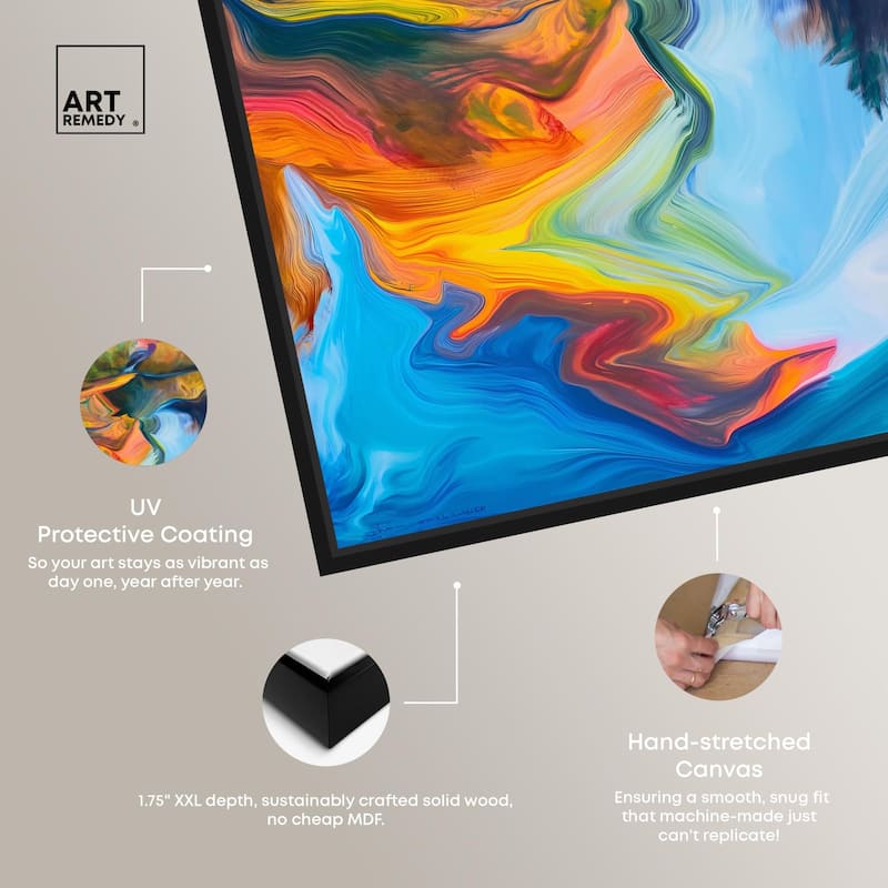 Aurora's Embrace Canvas by Art Remedy