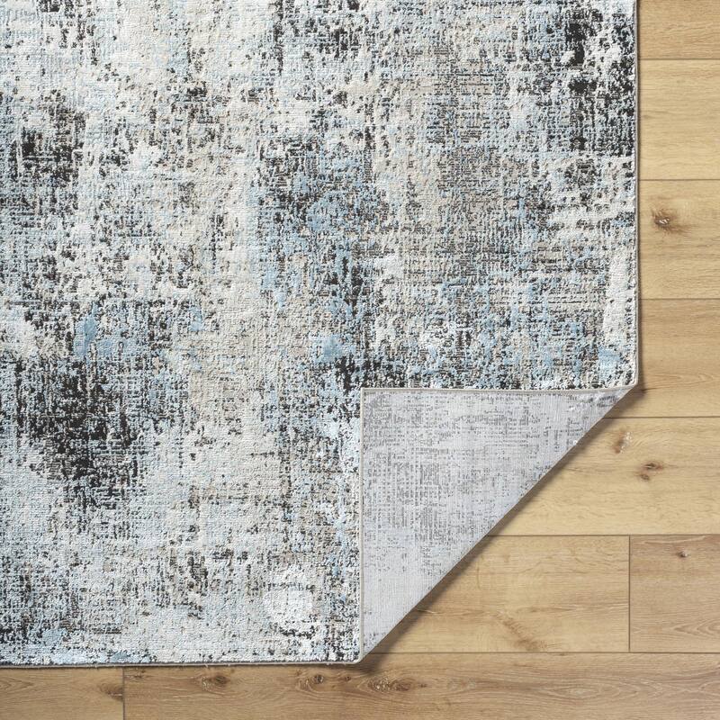 Livabliss Allegro Casual Distressed Abstract Area Rug