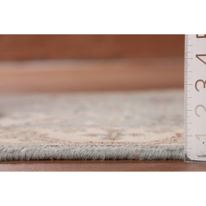 Oushak Oriental Runner Rug Handmade Wool Carpet - 2'8"x 8'0"