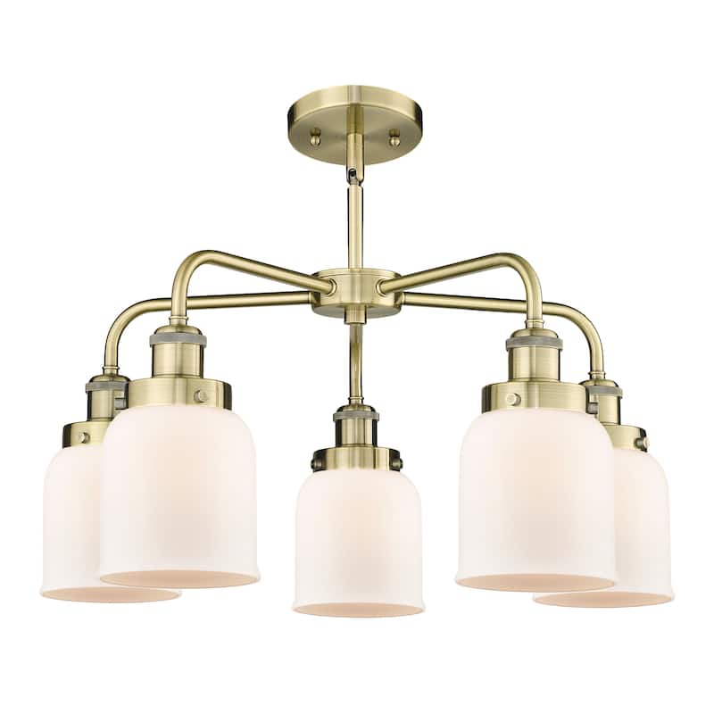Innovations Lighting Bell - 5 Light 23" Stem Hung Chandelier