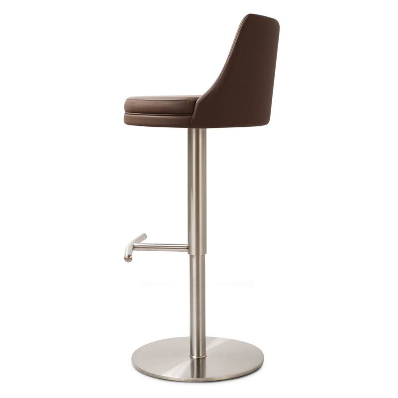 Yark Smooth Swivel Counter Stool