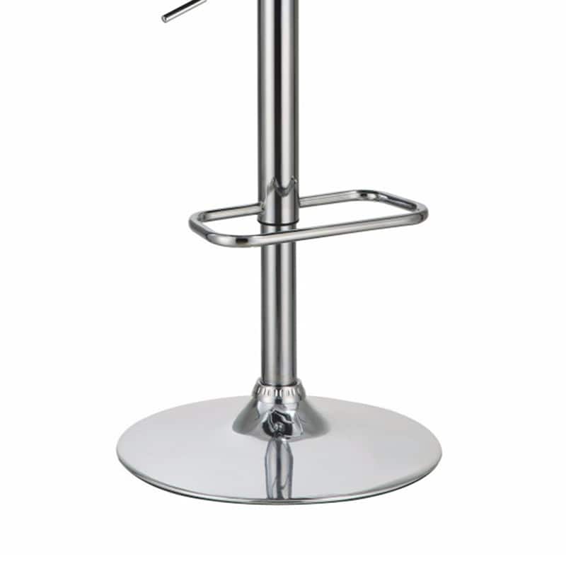 Swiveling Bar Stool, White - 37 H x 20.75 W x 19 L Inches