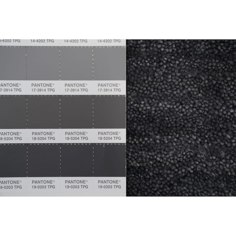 Hand Knotted Oriental 100% Wool Carpet Tribal Animal Pictorial Greys & Charcoal Gabbeh Runner Rug - 11' 10'' X 4' 1''