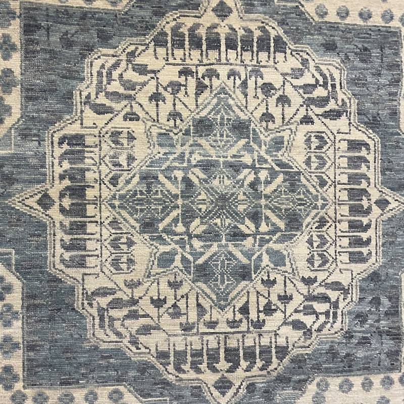 HERAT ORIENTAL Handmade Mamluk Wool Rug - 12'3" x 17'7"