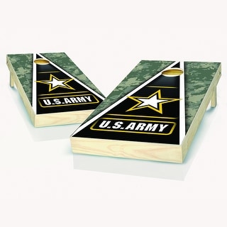 US Army Outdoor Cornhole Board Game Set
