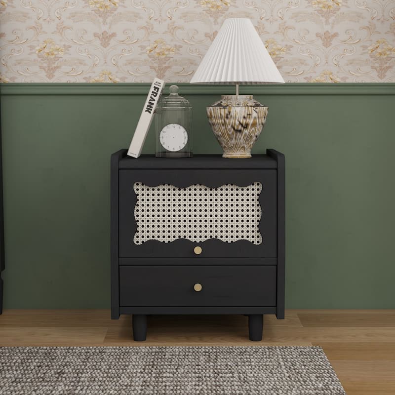 Wooden Nightstand