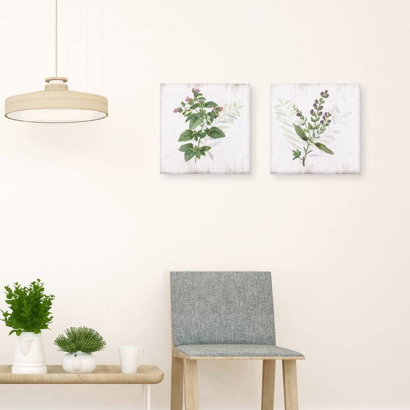 Kitchen Garden I & II by Nan Canvas Art Prints