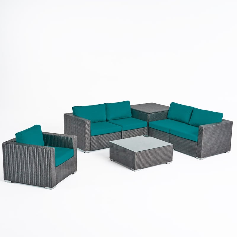 Santa Rosa Outdoor 7-piece Sectional Sofa by Christopher Knight Home