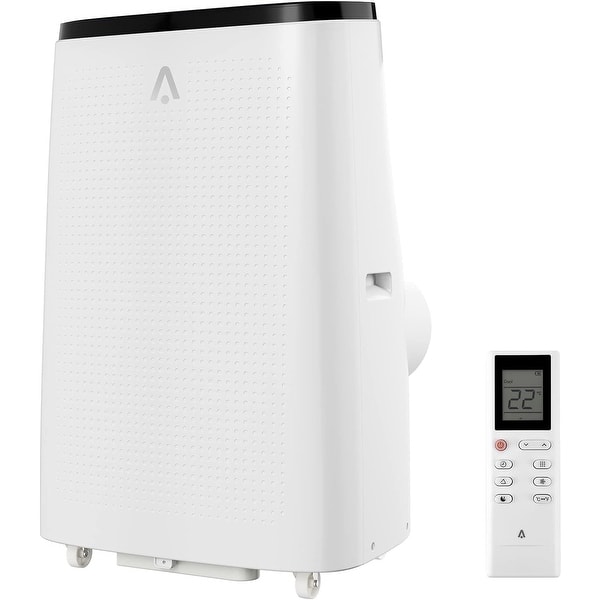 slide 2 of 25, 14,000 BTU Portable AC, 3-in-1 Cooling/Fan/Dehumidifier, LED Panel, Remote, 750 Sq Ft