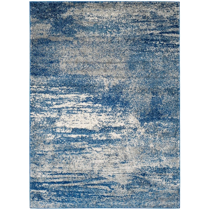 SAFAVIEH, Evoke Yukako Modern Abstract Distressed Rug