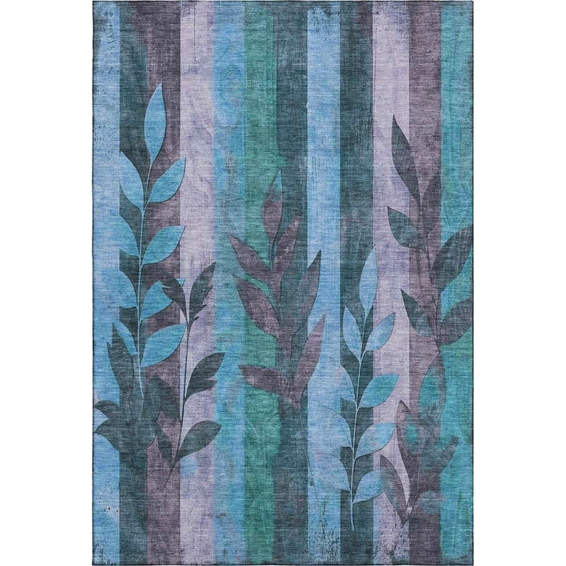 Premium Washable Super Soft Modern Floral Mayfield Rug