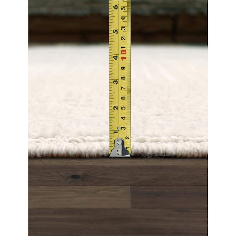 Pasargad Home Turkish Sutton Striped Ivory Area Rug