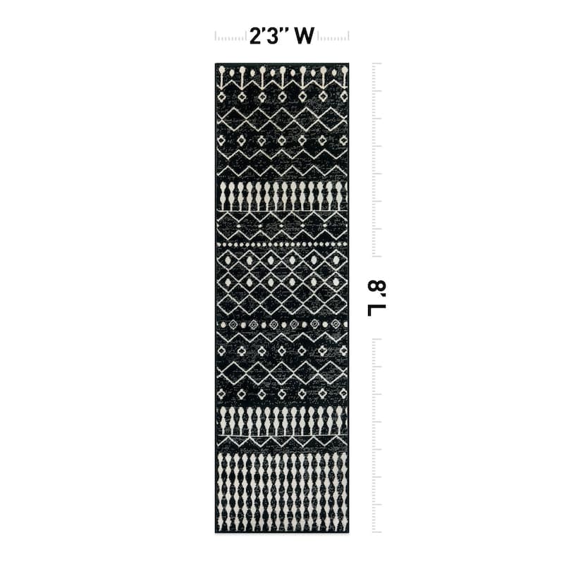Contemporary Arch Design Area Rug