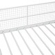 preview thumbnail 12 of 14, Twin Over Full Metal Bunk Bed with Lateral Storage Ladder and Built-in Wardrobe