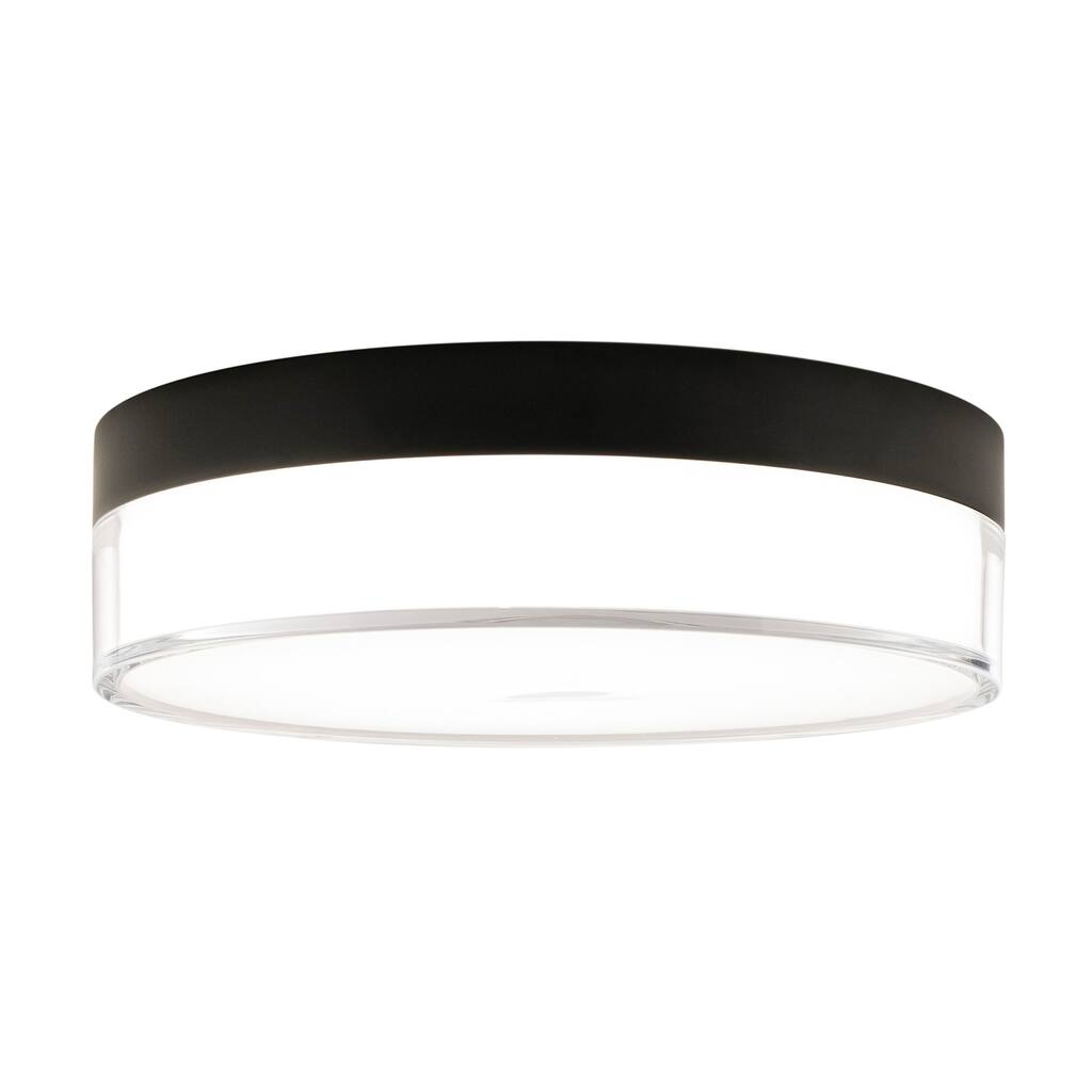 WAC Lighting FM-240209-CS Twist-N-Lite 9" Wide LED Flush Mount Drum