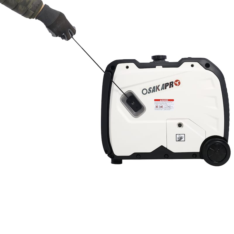 Super Quiet 4500W Portable Inverter Generator, 4 Stroke, 212CC