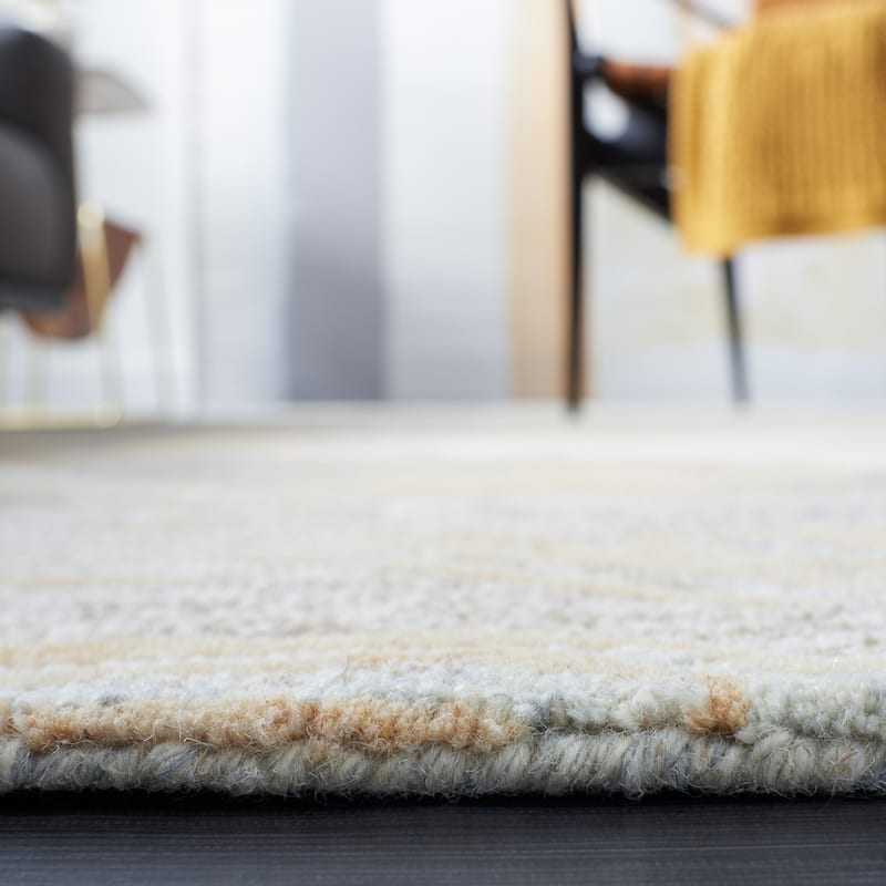 SAFAVIEH Handmade Metro Igballe Modern Abstract Wool Rug
