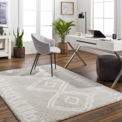 Livabliss Cloudy Boho Casual Plush Area Rug