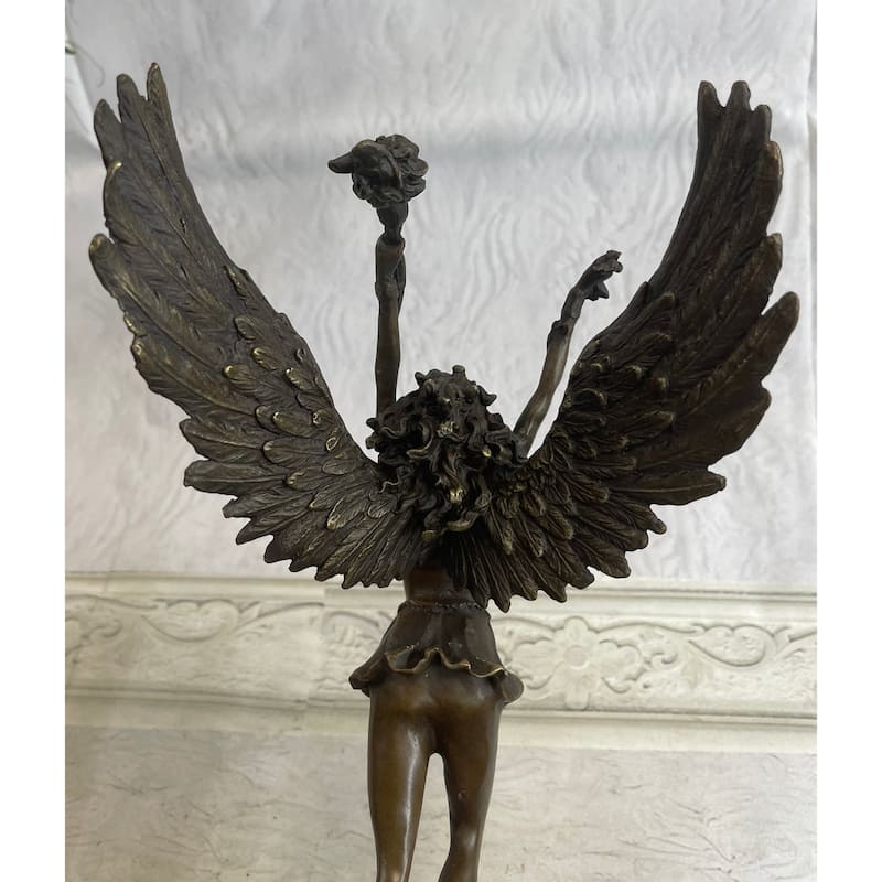Hand Made Venus Goddess Of Love Bronze Sculpture Statue Art Figurine By Moreau