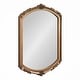 preview thumbnail 1 of 7, Kate and Laurel Berkshire Wall Mirror - 24x36 24x36 - Gold