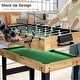 preview thumbnail 4 of 8, Costway 10-in-1 Combo Game Table Set, Multi Game Table for Home, Game - See Details