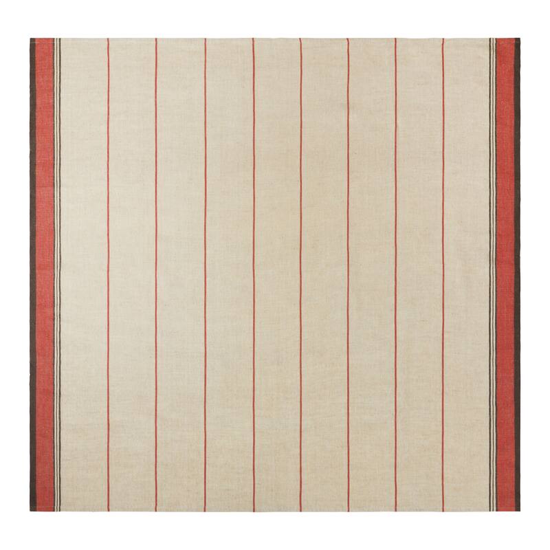 Caravan Eze Tablecloth - Ivory/Blue - 60" x 60"