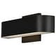 preview thumbnail 3 of 2, Access Lighting Montreal - LED Outdoor Wall Light - Black Finish - Frosted Glass Shade
