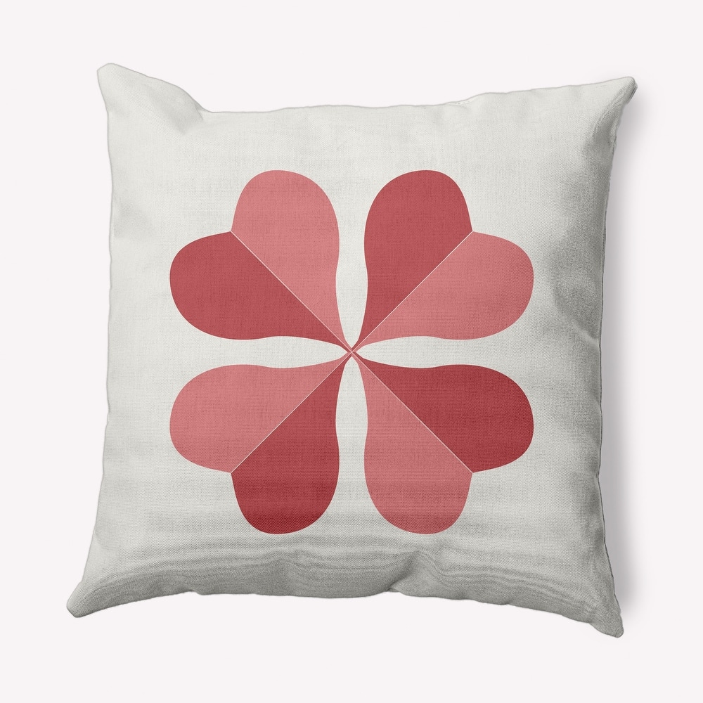 Lucky Clover St. Patrick's Day Decorative Throw Pillow