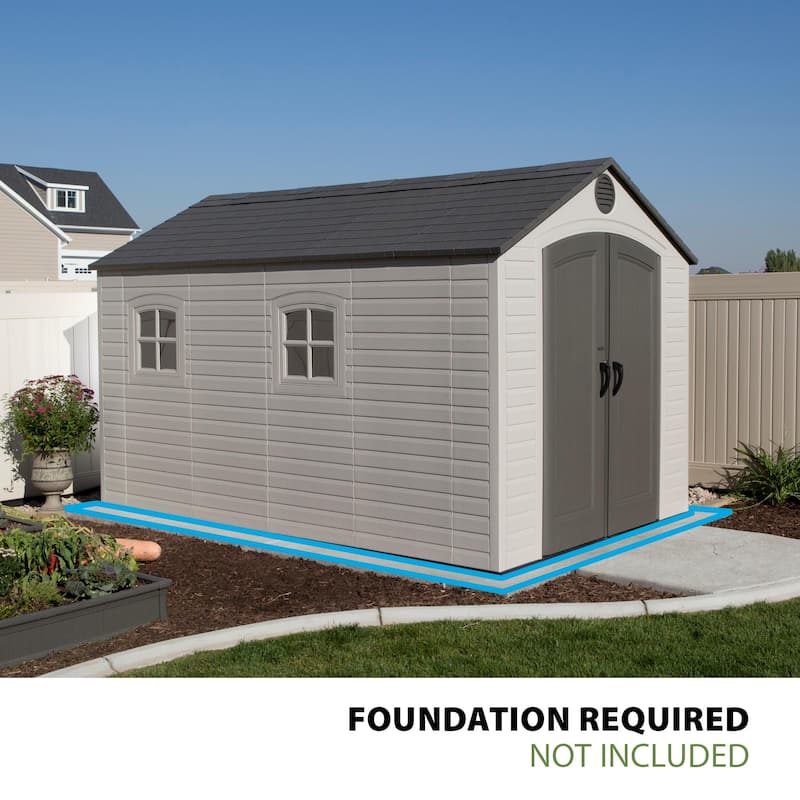 Lifetime 8' x 12.5' Outdoor Storage Shed