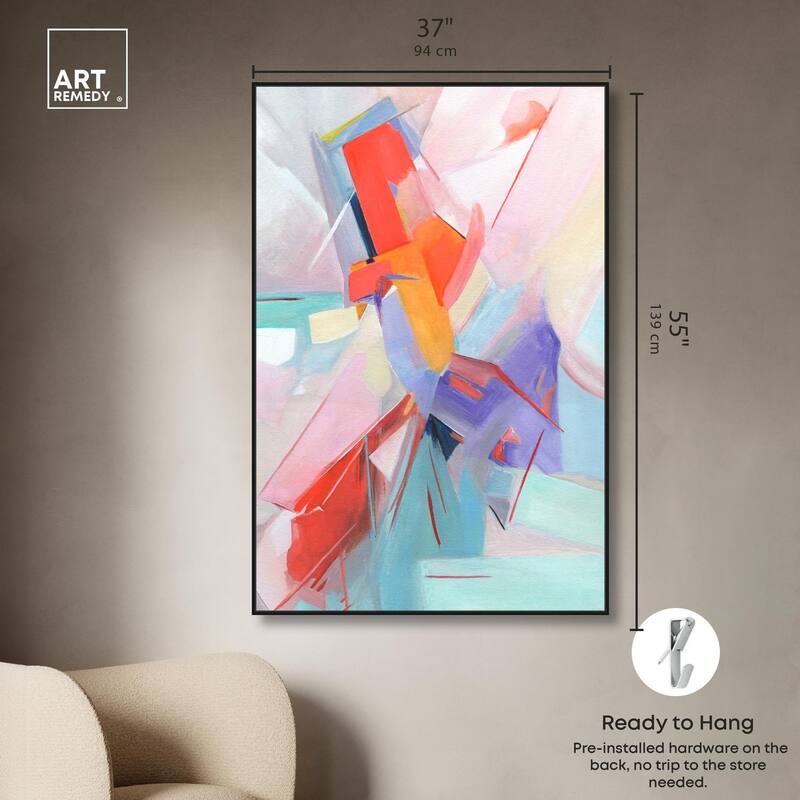 Give Joy I Canvas by Art Remedy