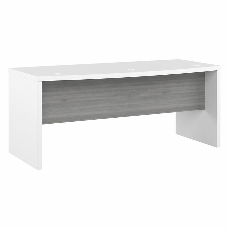 Echo 72W Bow Front Desk by Bush Business Furniture