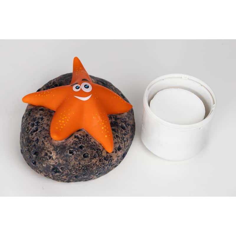 Blue Wave Starfish Floating Chlorine Dispenser- Orange