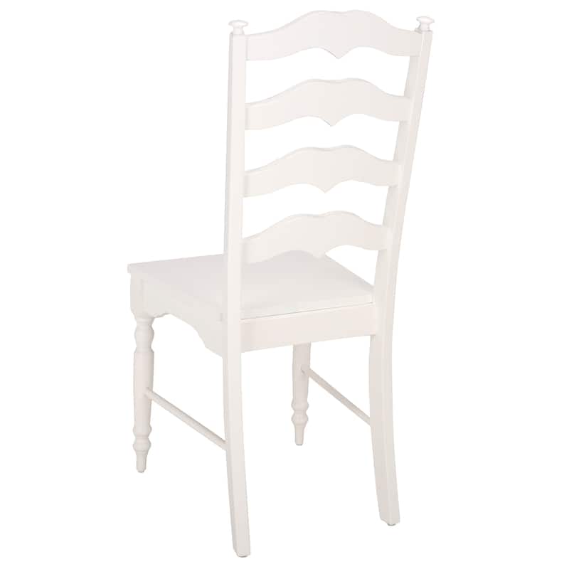 SAFAVIEH HOME Rasia Ladder Back Side Chair - 19"W x 22"D x 41"H