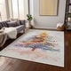 preview thumbnail 8 of 16, Machine Washable Indoor/ Outdoor Christmas Tree Chantille Rug
