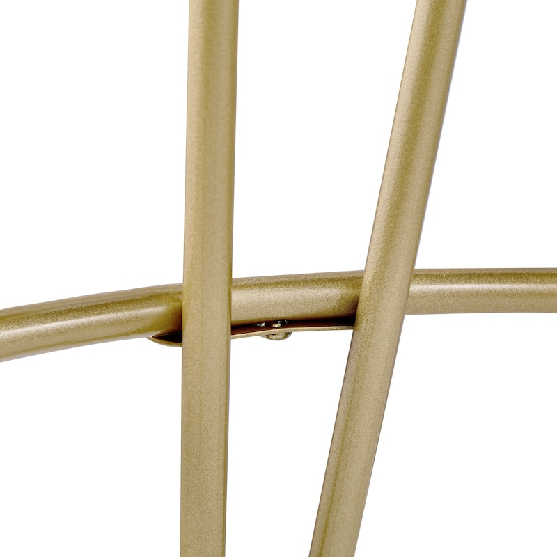 Azalea Park 29" Backless Barstool with Faux Leather Upholstered Seat - 17.13 W x 17.13 D x 29.02 H"