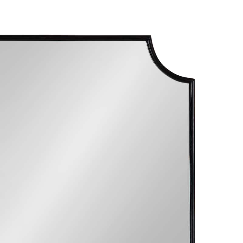 Kate and Laurel Healey Decorative Scallop Wall Mirror - 22x30