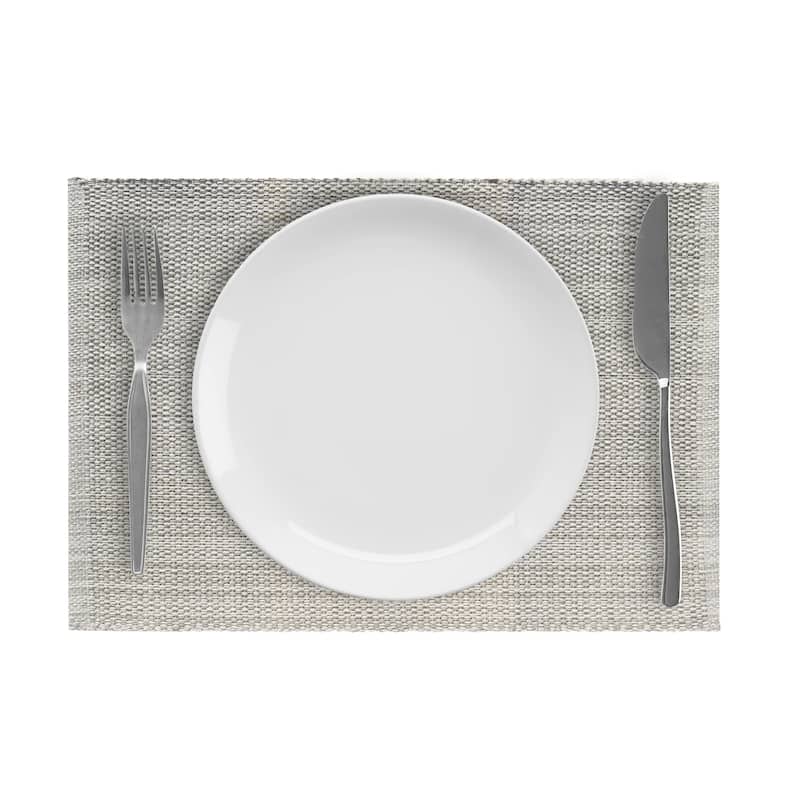 Fabstyles Casual Classic Cotton Placemat Set of 6 - 13x19