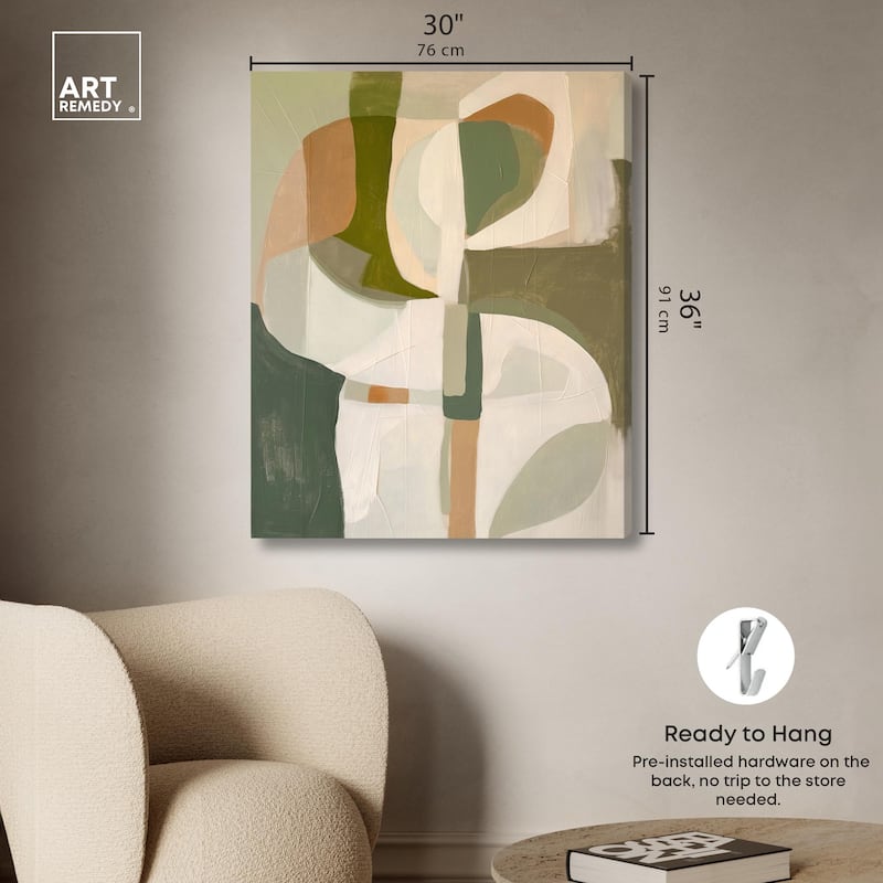 Soft Reverberations I Canvas by Art Remedy, Gallery Wrapped