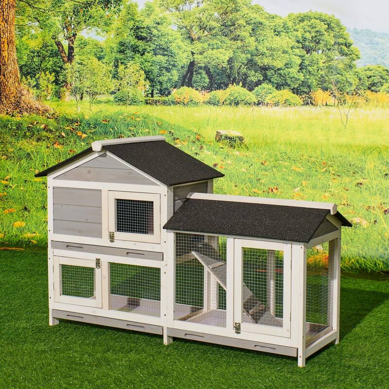 Durable Chicken House Waterproof Wooden Animal Hutch