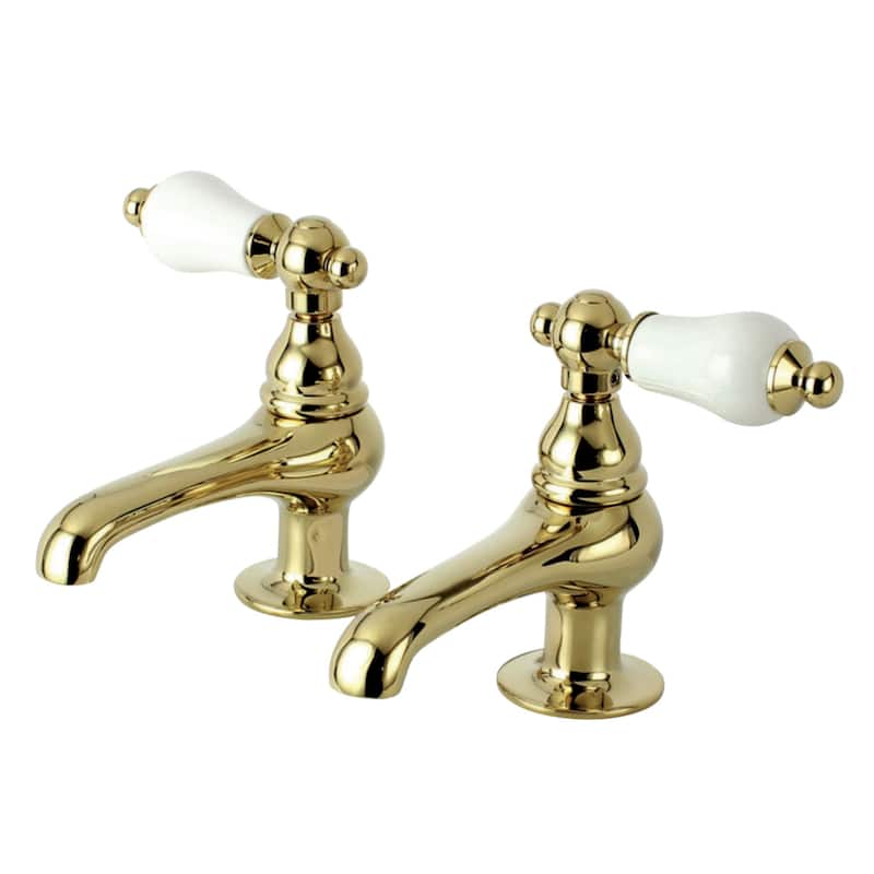 Kingston Brass Vintage Basin Tap Faucet - Polished Brass