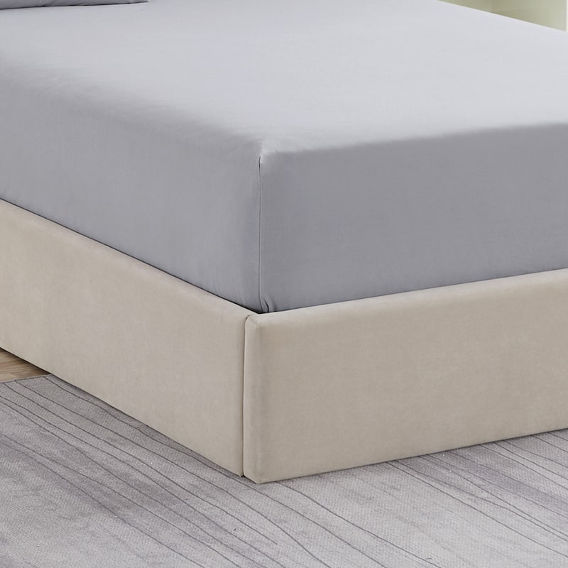 1500 Supreme Collection Microfiber Flannel Fitted Sheet