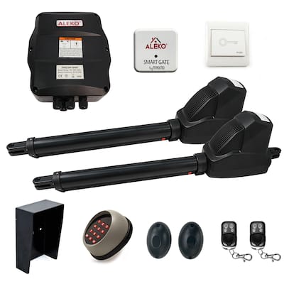 ALEKO Smart Accessories Kit Dual Gate Opener for Swing Gate up to 36 ft 1760 lb