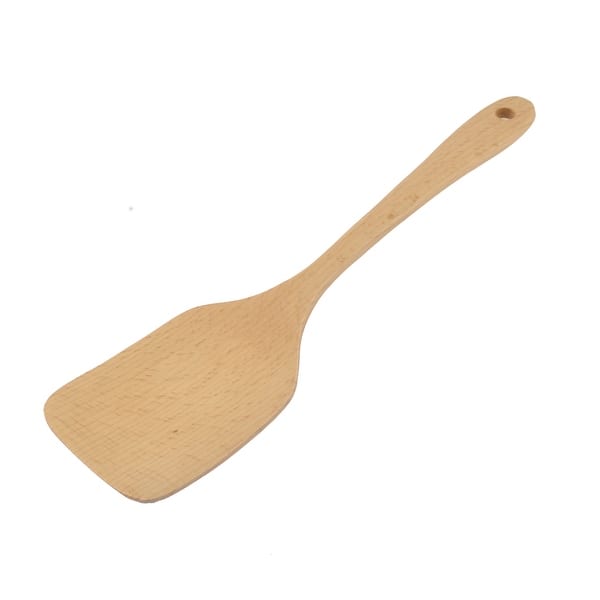 Kitchen Cooking Wooden Natural Pancake Turner Wood Color 31cm long