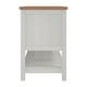 preview thumbnail 12 of 13, Walker Edison Modern Free-Standing Kitchen Island with 6 Drawers, White
