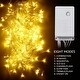preview thumbnail 11 of 10, LED Curtain String Lights Warm White